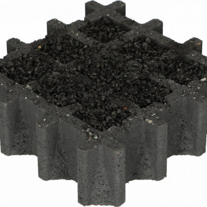 Aquadraintegel 30x30x8cm Nero