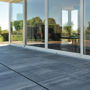Topgoot 100x12x9 cm verholengoot zwart