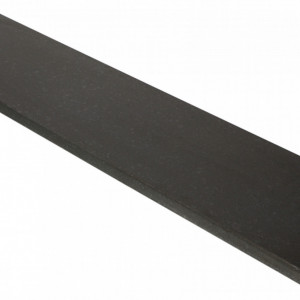 Vijverrand 100x25x3 cm Black (6 zijdes verzoet, 8 facetranden)