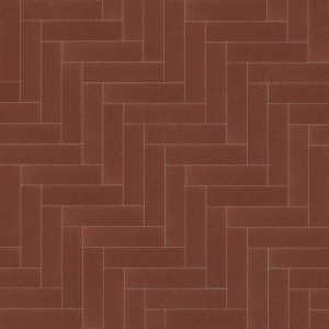 ExcluKera Waalformaat 20x5x7 cm rood met deklaag
