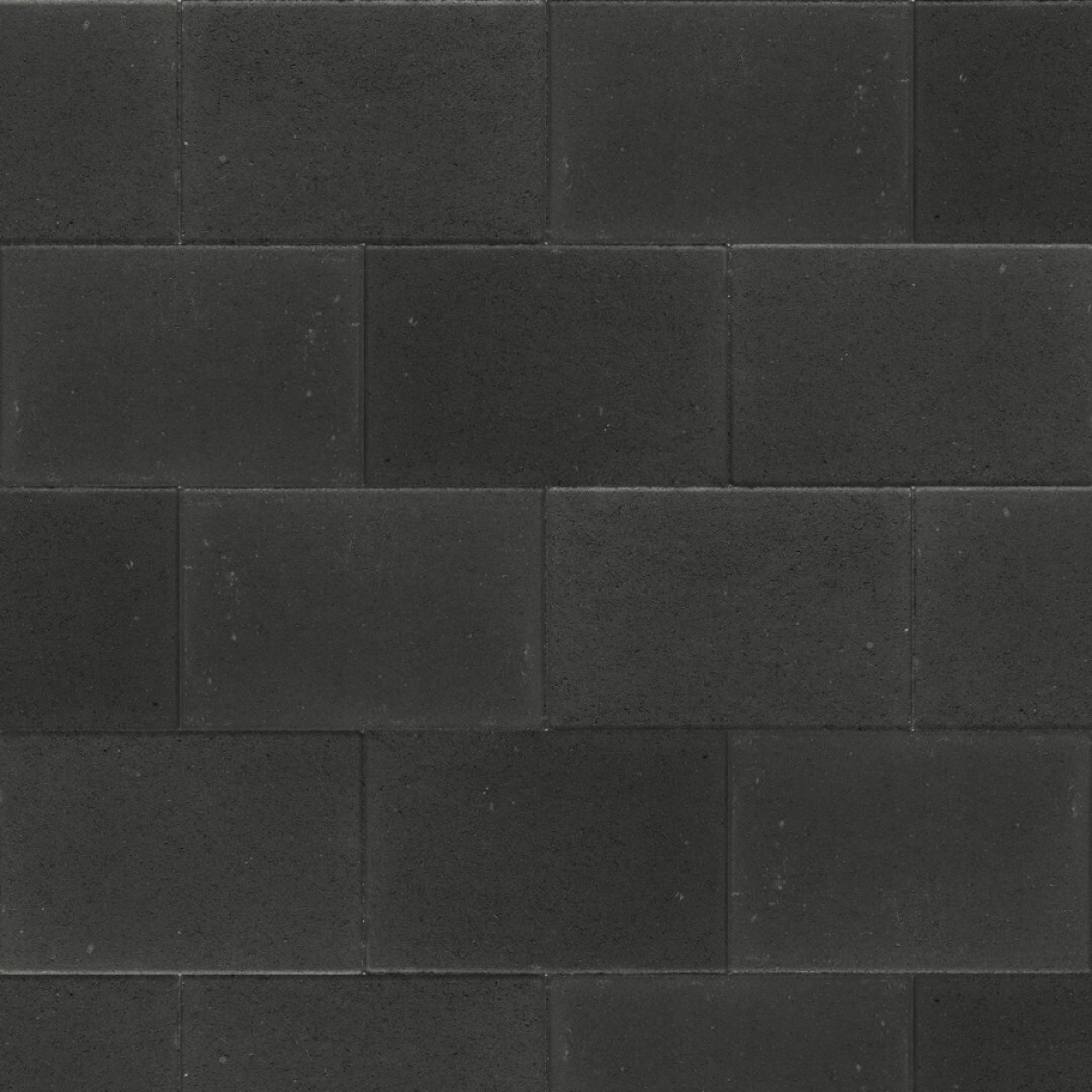Terras+ steen 20x30x4 cm Nero