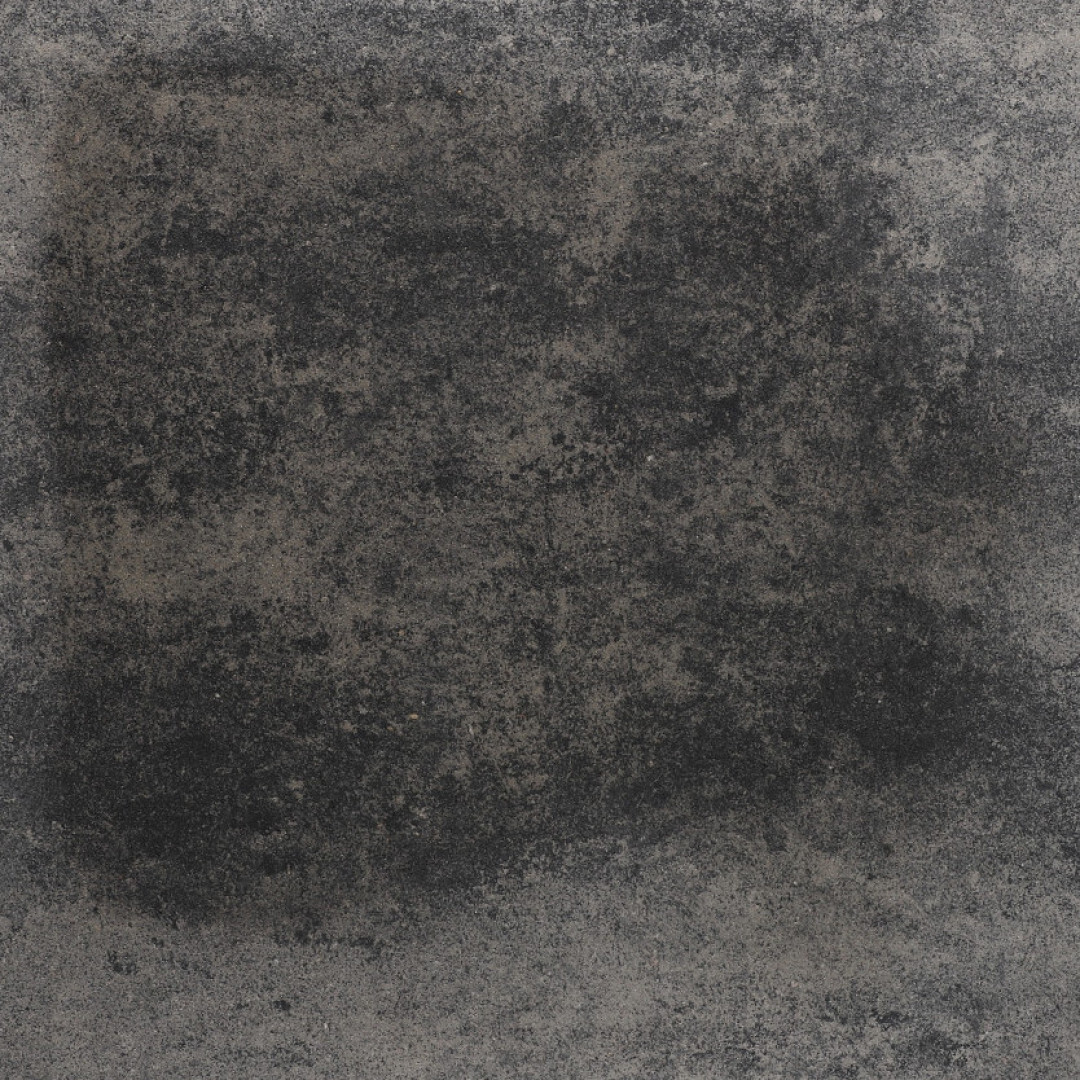 Terras+ tegel 60x60x4 cm Grijs/Zwart