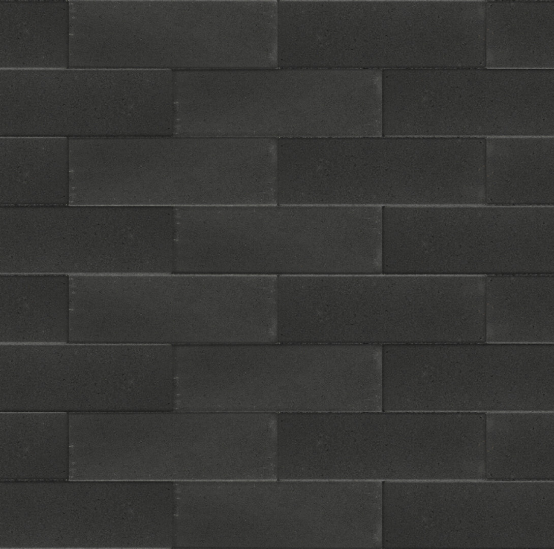 Romano 33x11x8 cm Nero