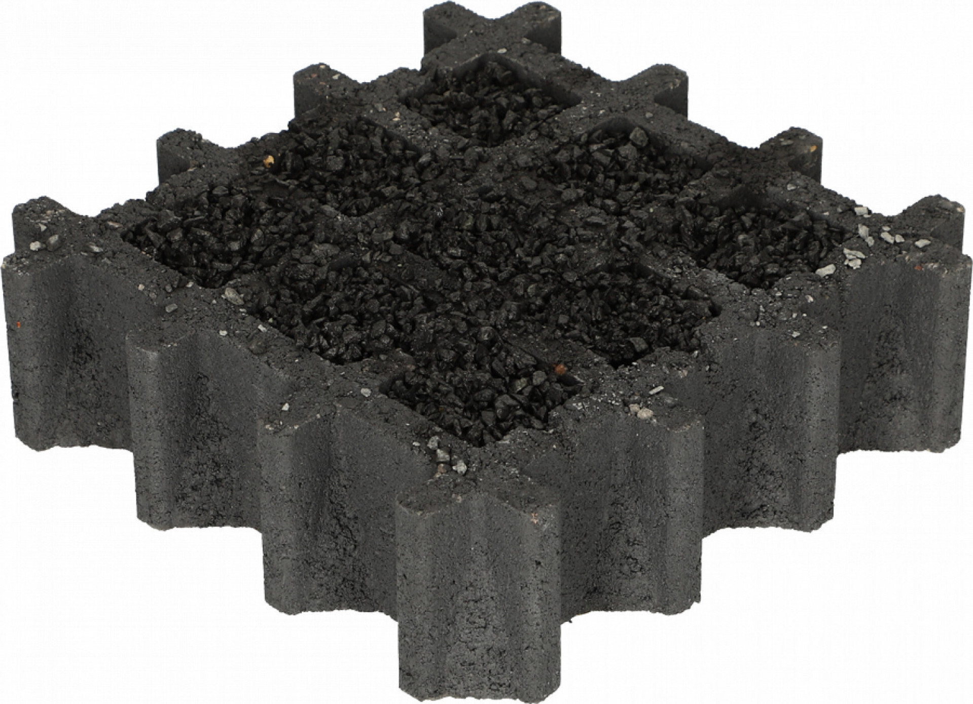 Aquadraintegel 30x30x8cm Nero