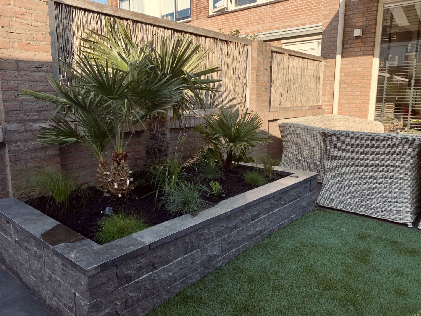 Siam Bluestone vijverrand 100x30x3 cm verzoet