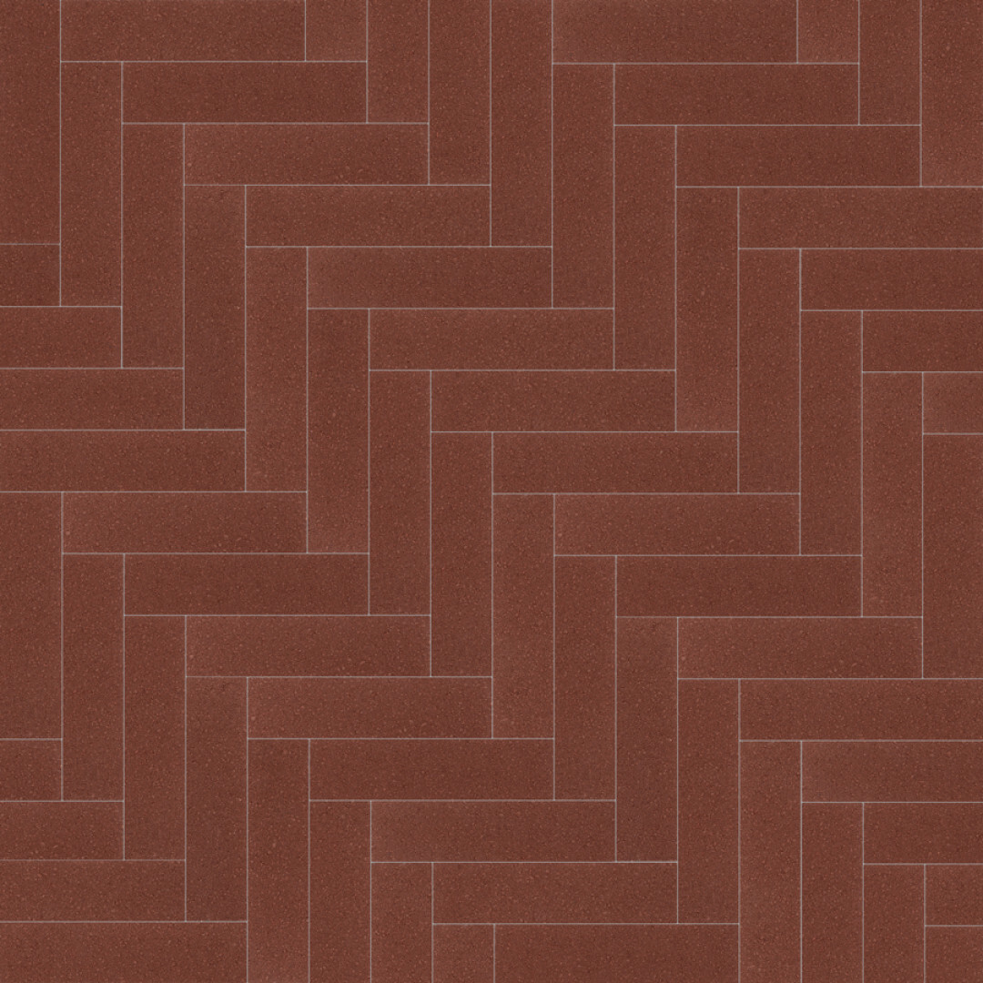 ExcluKera Waalformaat 20x5x7 cm rood met deklaag
