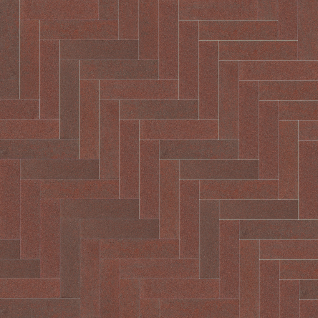 ExcluKera Waalformaat 20x5x7 cm rood-bruin met deklaag