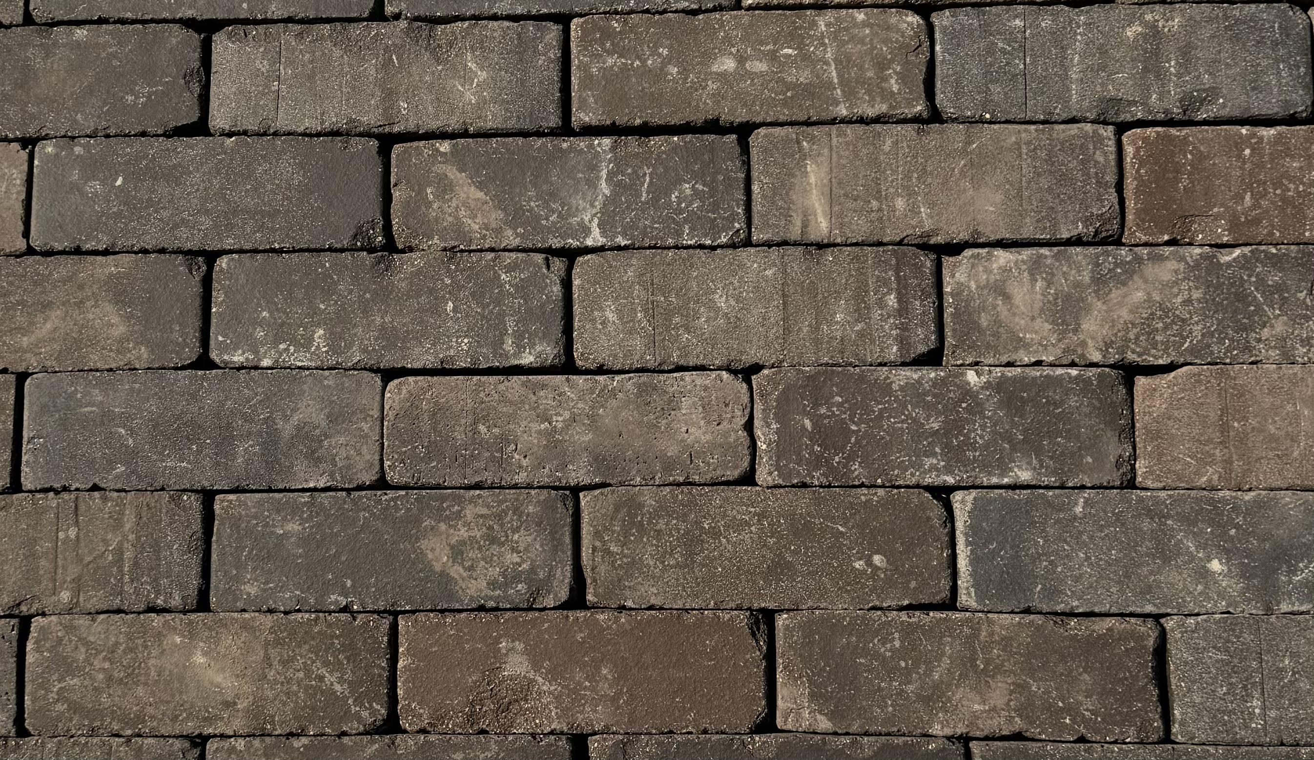 Gebakken klinker ori donkerbruin bezand DF 60 getrommeld 6,5x20cm